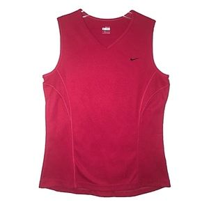 Nike FIT DRY Sleeveless Pink Top M (8-10) EUC